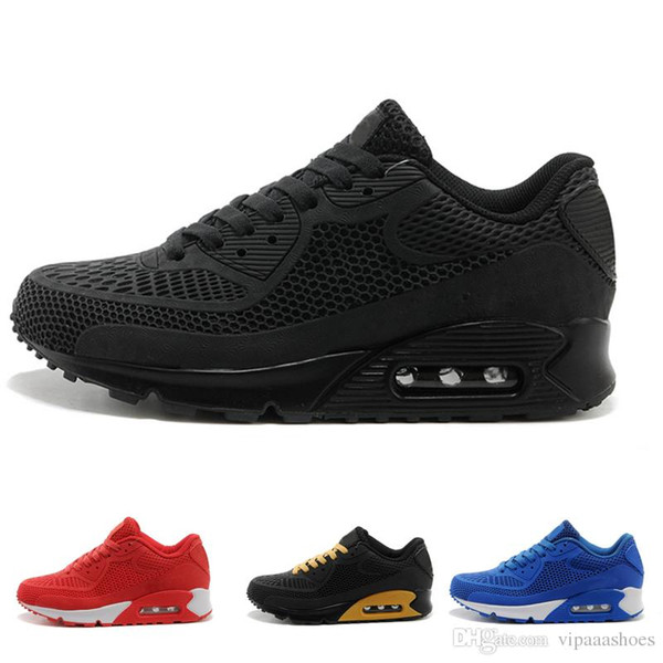 2018 Hot sale high Quality Cushion Alr 90 KPU Mens Classic 90 casual Shoes Trainers Sneakers Man running shoes Sports tennis Shoes