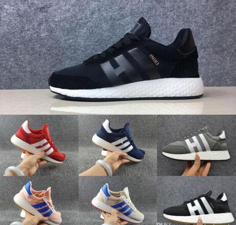 Top Quality Designer Trainers Original Iniki Runner Running Shoes For Men Women Black White Iniki Runner Sport Sneakers Size 36-45