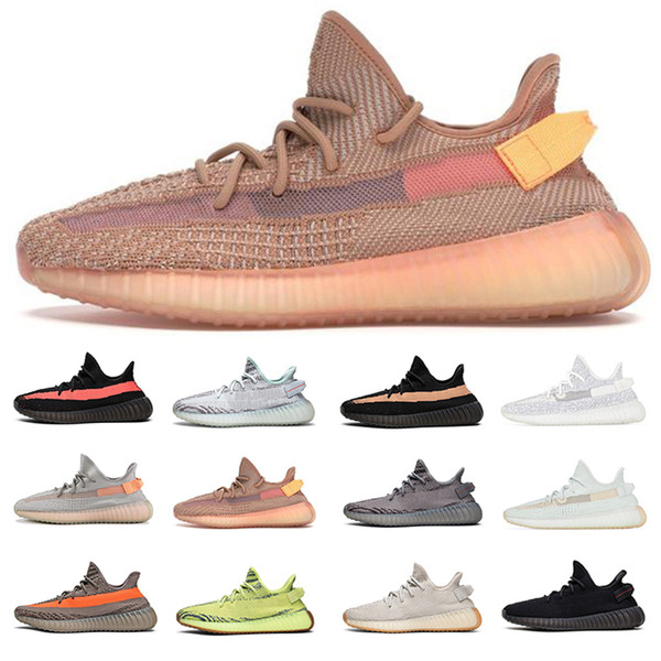 BEST TOP Clay True Form Hyperspace v2 Running Shoes 2019 Men Women Kanye West Static Sesame Butter Beluga 2.0 Sneakers Size 36-46