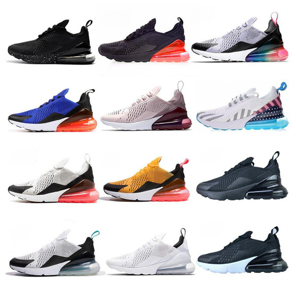 270 Parra Hot Punch Photo Blue Mens Women Running Shoes Triple White University Red Olive Volt Habanero 27C Flair 270s Sneakers With Box