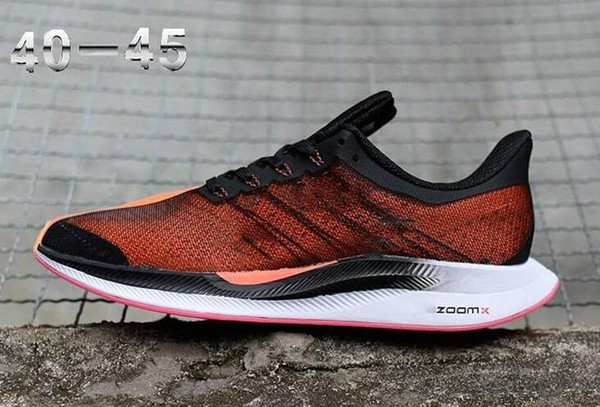 wholesale 2019 Newest Zoom Fly WMNS PEGASUS 35 X Tapered React heels Casual Comfortable 36 Men Running Shoes Women Sports Sneakers