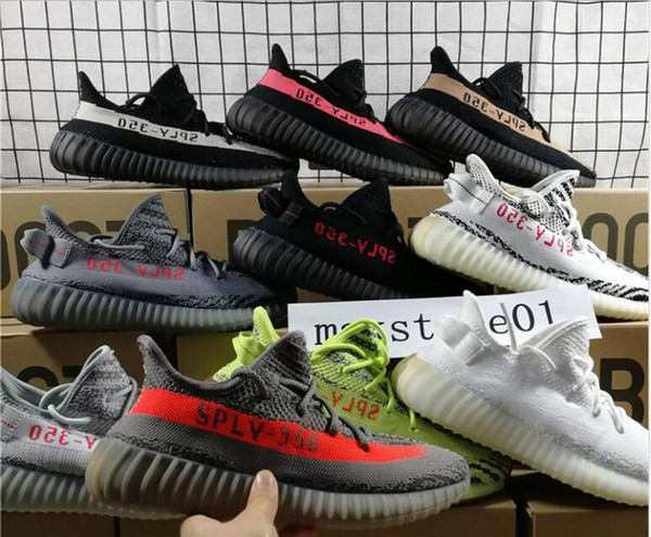 2019 Newest 35O V2 True Form Hyperspace Clay Static Kanye West Men Running Shoes Women Designer Sports Sneakers Trainers Shoes