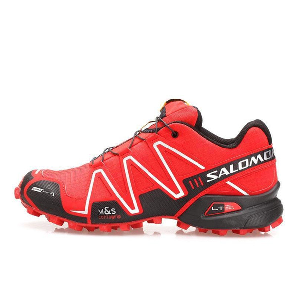 Salomon Speed Cross 3 CS III Red Men Sports Shoes mens Speed Crosspeed 3 Outdoor running shoes eur 40-46