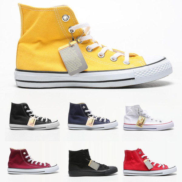 Canvas Shoes Fashion Luxury Designer Shoes Mens Womens 1970s High Black White Wine red cream Men Women Sports Sneakers Casual shoes Us5-11