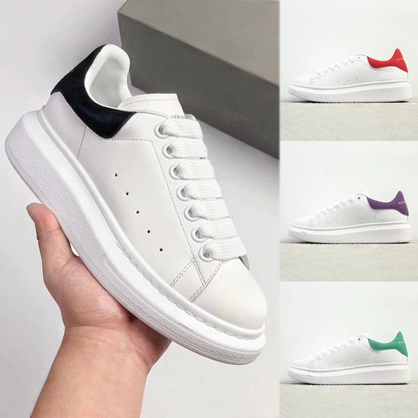 2018 Newest Top quality MQueen Running Shoes stan smith for Men Women Luxury designers queen shoes sports sneakers size 35-43