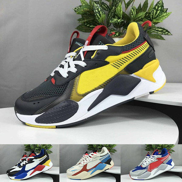 Transformers X RS-X Running Shoes For Men Women Triple White Yellow Red Trainers Casual Shoes Designer Men Sneakers Sports Shoes Size 36-45