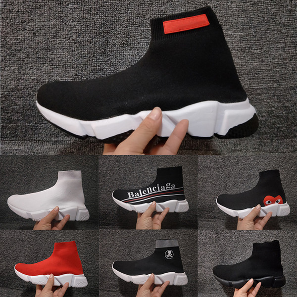 Designer Sock Luxury Shoes For Men Women High Quality Speed Running Shoes Luxury Brand Sock Race Paris Fashion Sports Sneakers Size 36-47