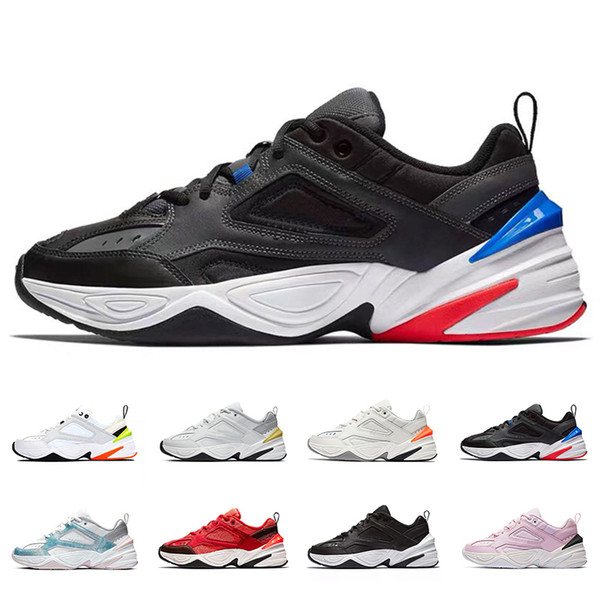 2019 Air M2K Tekno V2 Old Men Sport Running Shoes For Men Women Sneakers Athletic Trainers Professional Outdoor Designer Shoes Size 36-45