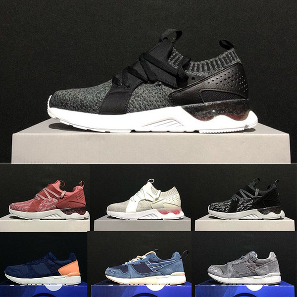 Gel-Lyte V OG Ultra Knit Mens Running Shoes For Women Triple Butter Black White Green Trainers Sneakers Sports Outdoor Designer Casual Shoes