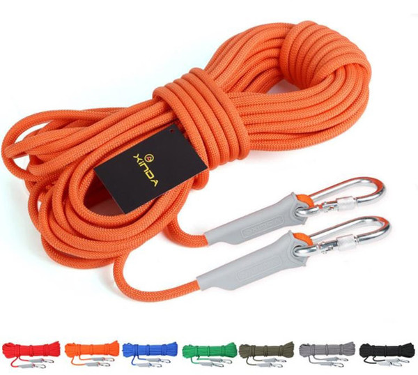 Xinda outdoor Climbing safety life-saving rope 6mm/8mm/9.5mm/12mm insurance rope wild survival equipment supplies