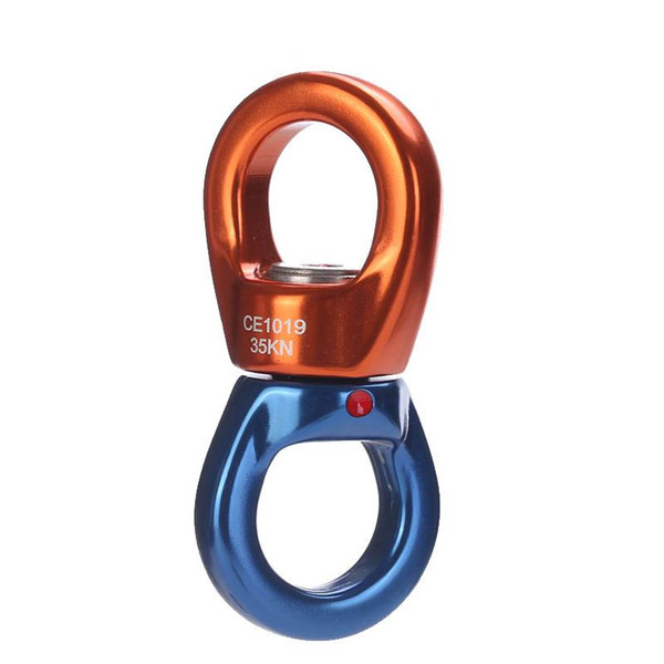 Outdoor Rock Climbing Universal Wheel Fixing Rotary Connector High Altitude Top Hang Hoop X279