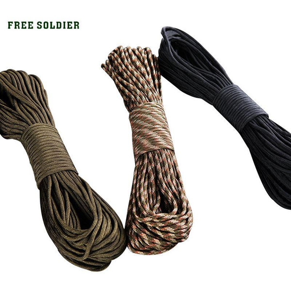 FREE SOLDIER Outdoor 9-core rappel rope Bracelet clasp Rock-climbing rappel rope Military supplies kit