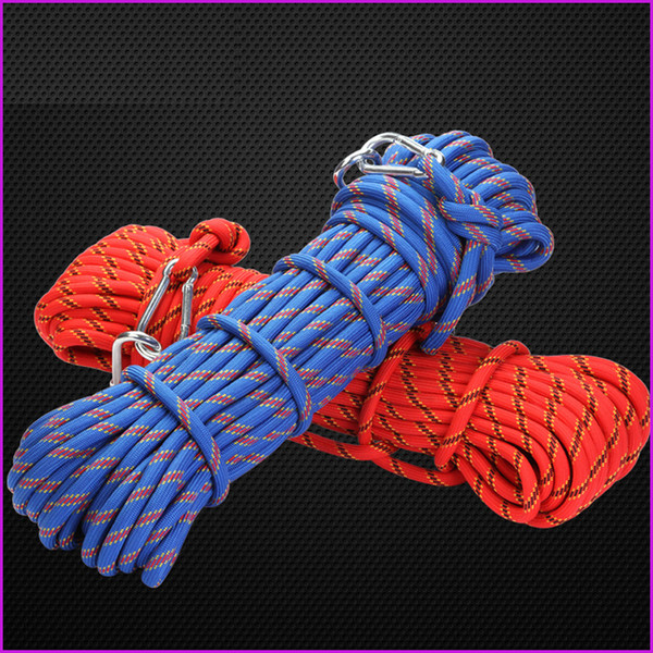 Outdoor Hiking Camping Rope Cord Accessory, 10mm Diameter 3KN High Strength Cord Safety Rope Survival Equipment For Sports Outdoors Fishing