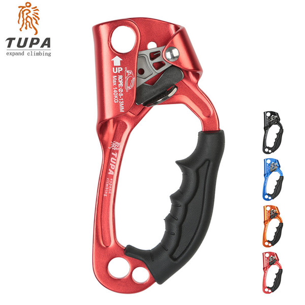 The Right Hand Ascender Outdoor Mountaineering Rock Climbing Cave Exploration Ascender 19*9cm Bearing 140kg CE Marking