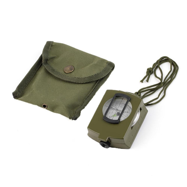 New 1 PC Professional Army Outdoor Use Military Geology Pocket Prismatic Compass Pouch