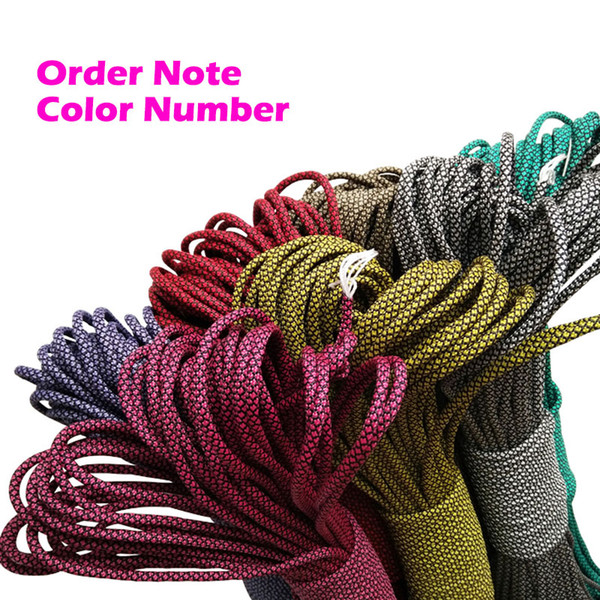 Arrival Paracord Camping Survival 550 Parachute Cord Lanyard Rope Mil Spec Type III 7 Strand 50-100 FT 200 colors