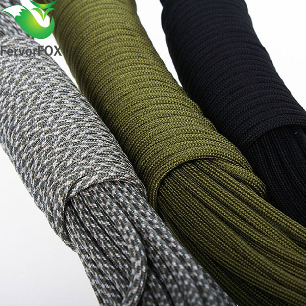 33ft (10m )Paracord Parachute Cord Lanyard Rope Mil Spec Type Iii 7 Strand Climbing Camping Survival Equipment fashion