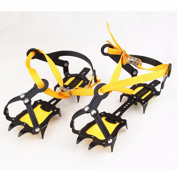 Crampon Ice Snow Traction Shoe Boot Cleats Non-Slip Gripper Spikes Climbing Equipment Travel Kits Crampons Ice Shoe Spike