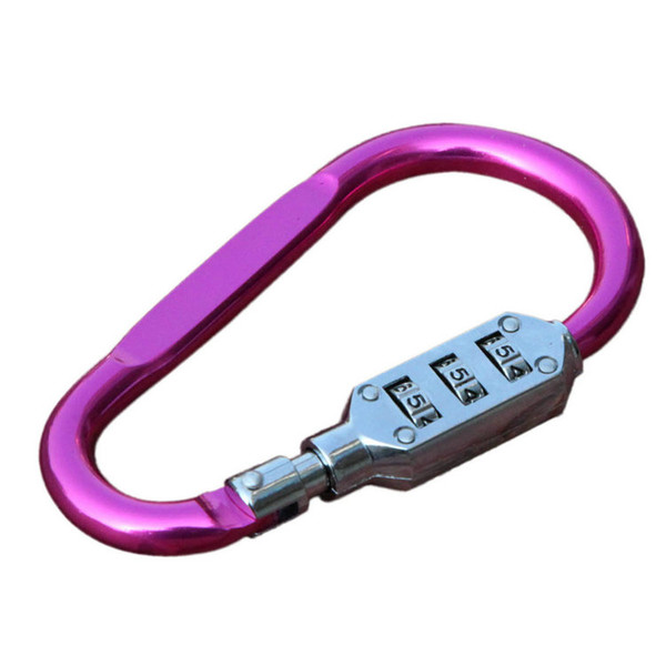 Multicolor optional password lock quickdraw versatile all-metal high-end luggage locks lock