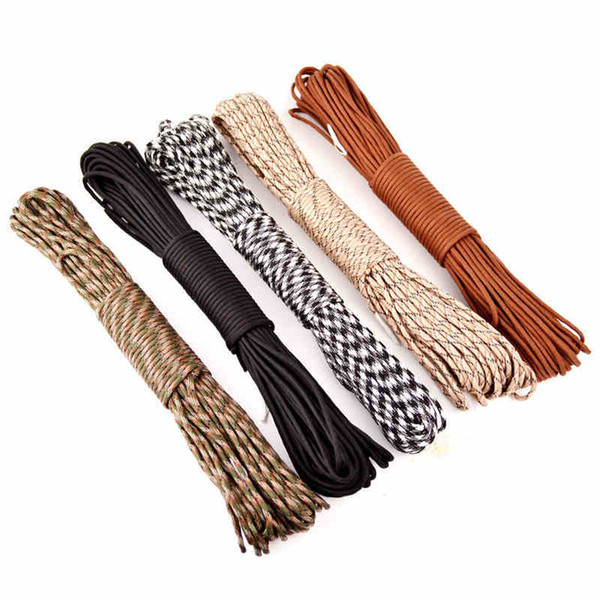 Outdoor Sport Parachute Cord Seven Core Lanyard Rope Multi Colors For Option Portable Practical Cords Hot Sale 5 5ccD1