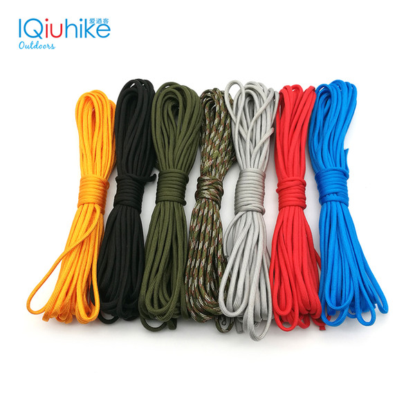 10 Meters Paracord 550 Paracord Rope Cuerda Escalada Mil Spec Type Iii 7 Strand Paracorde Outdoor Campling Survival Kit