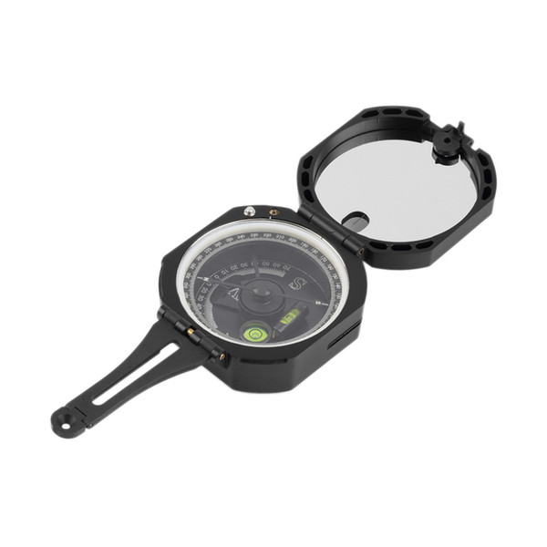 Lightweight Transit Pocket Geological Plastic Compass Pocket Transit Geological Compass with 0-360 Degree Scale Plastic