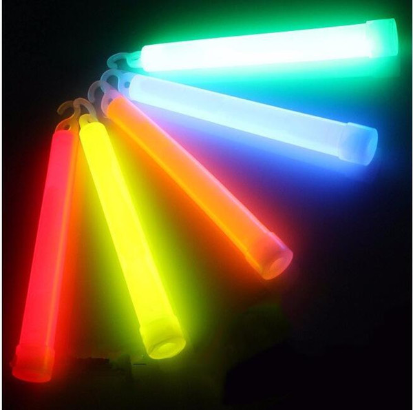 free shipping 5 SOS military fluorescent rods 15*150mm for outdoor walking and camping