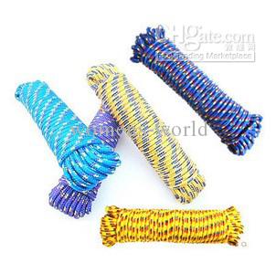 free shipping 10 metre Diameter: 6 mm Escape rope, climbing rope Outdoor Survival