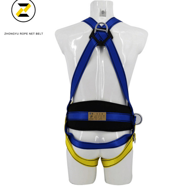 2018 Working At Height Safety Belt Climbing Rescue Full Body Hanging Safety Belt Comfort All Safety Climbing Equipment