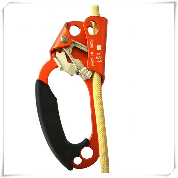 Hand Ascender Rock Climbing Equipment Professional Belay Device Left Hand Rope Climbing Ascenders Suitable For Mountaineering Rock Climbing