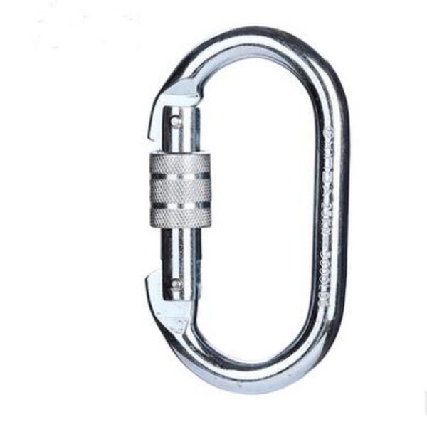 Wholesale Carabiner Durable Climbing Hook Aluminum Camping Accessory Fit for Outdoor Sports