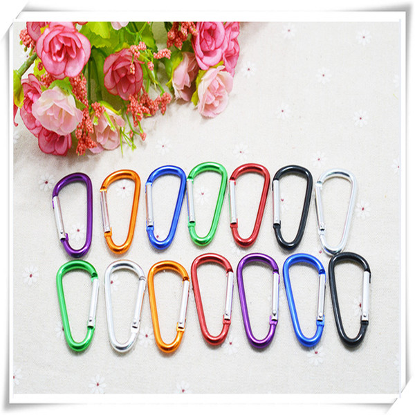 Carabiner Rings Outdoor Carabiner Durable Climbing Hook Aluminum Camping Accessory Carabiner Clip Key Chain Camp Snap