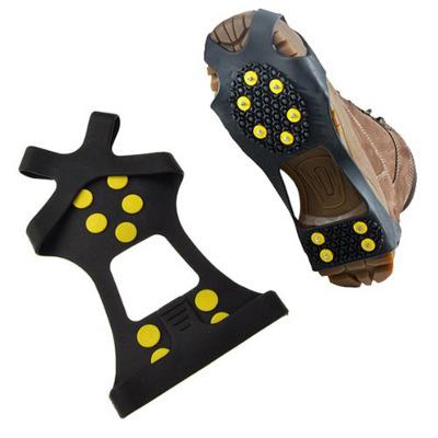 2018 New Arrivel Outdoor Unisex Snow Antislip Spikes Grips Grippers Crampon Cleats For Shoes Boot Overshoses Free shipping