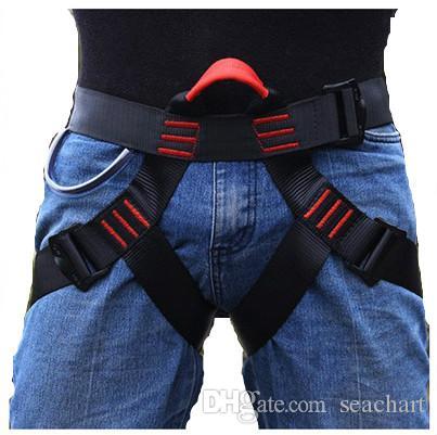 Rock Climbing Harness Protect Waist Safety Harness Half Body Harness for Mountaineering Fire Rescuing Rock Rappelling Climbing NY040