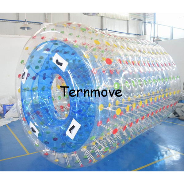 inflatable water rollering ball,0.8mm pvc transparent water aqua balls,inflatable human hamster balls,walking roller on water