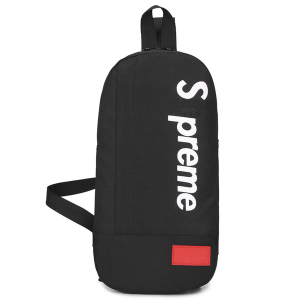 Chest Pouch Bag Oxford Cloth Durable Waterproof Sling Waist Bag Canvas Bags Outdoor Hip Hop Street Famous Bags Packs 2019 New