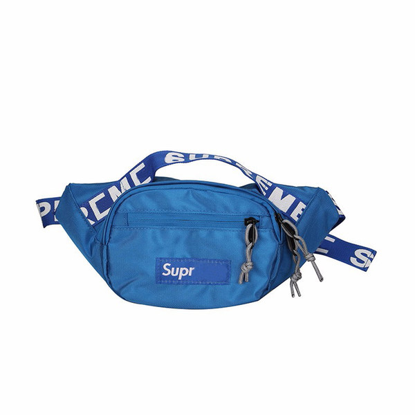 2019 Oxford Waist Bags Women Men Fanny Pack Shoulder Belt Bag Fashion Designer Crossbody Chest Packs Letter Bum Bag Hip Hop Waterproof