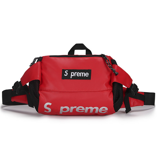 2019 Waist Pouch 0supreme0 Waist Purse Waterproof Bumbag Sports Pouch Bag for Men Streetwear Brieftasche