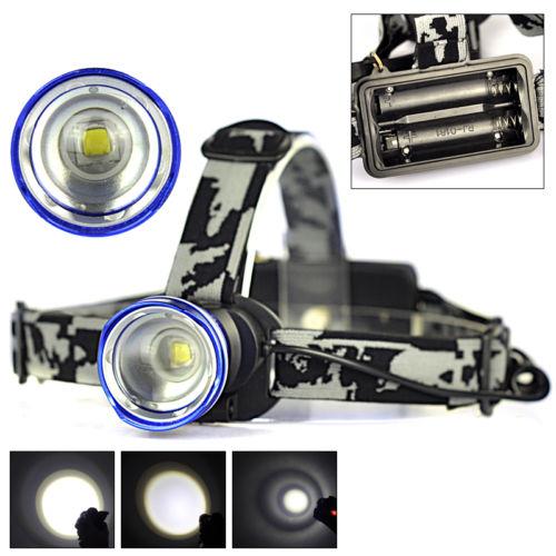 3800LM XML T6 LED Zoomable Headlamp 3 Modes Zoom USB Rechargeable HeadLight Adjustable Head Torch Lamp For Outdoor Camping Hiking