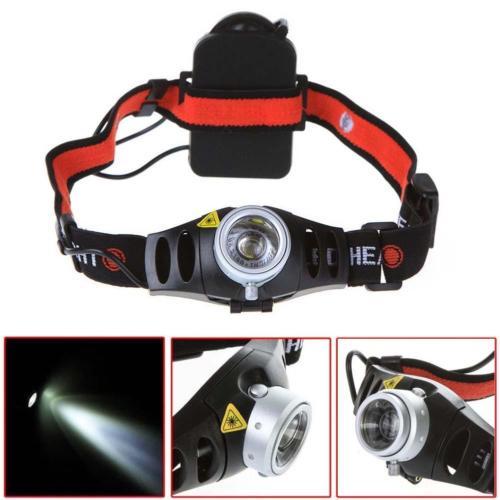 3 Modes 1800LM Q5 LED Headlamp Zoomable Zoom Camping Head Light Torch Waterproof Flashlights By AAA Battery