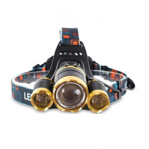 8000LM LED XML T6 Headlamp Head Lamp Bicycle Light Headlight Zoom Rechargeable Fishing Camping Torch Light