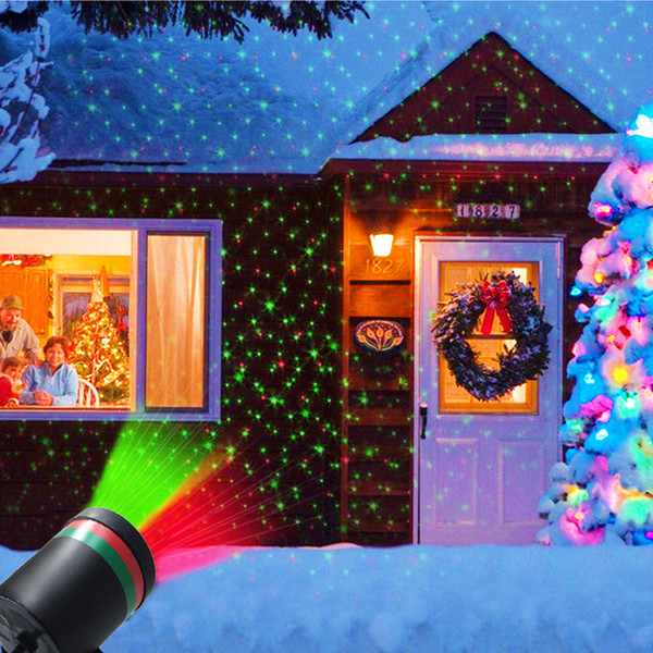 Lawn Stage Effect Light Sky Star LED Laser Projector Spotlight Waterproof Landscape Park Garden Christmas Decorative Lamp