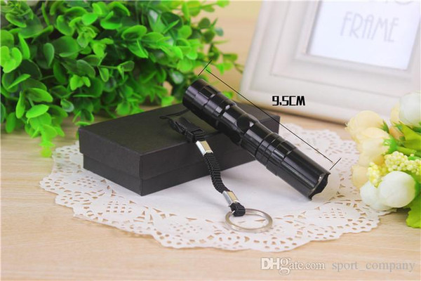 LED Mini Flashlight & Torch 3W LED AA Led Handy Outdoor Waterproof For Sports Camping Electric Torch Aluminum Alloy Portable Flashlight