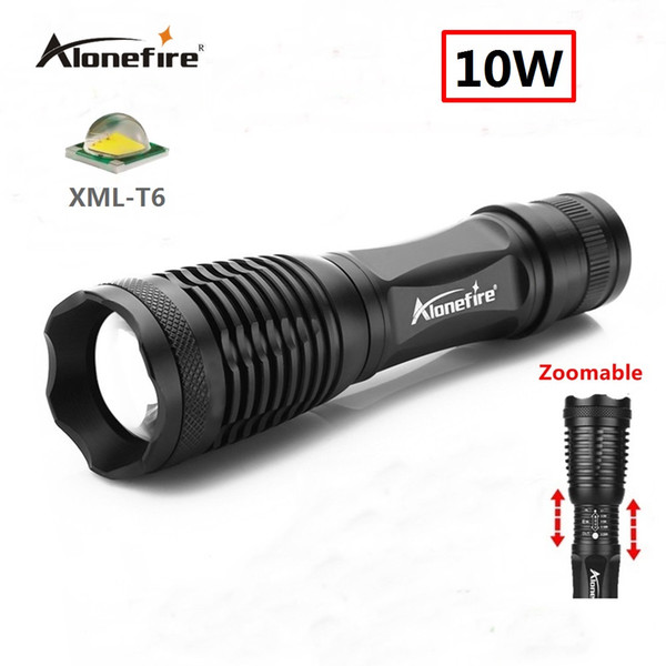 Alonefire E007 CREE XM-L T6 Flashlight light charging super bright waterproof multi-function 5000 long-range outdoor household mini LED