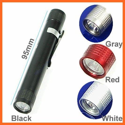 10pcs MXDL Portable Pocket Flashlight 100 Lumen LED Flashlight By Dry cell Battery Waterproof Hiking Camping Fishing MIni Pen Torch