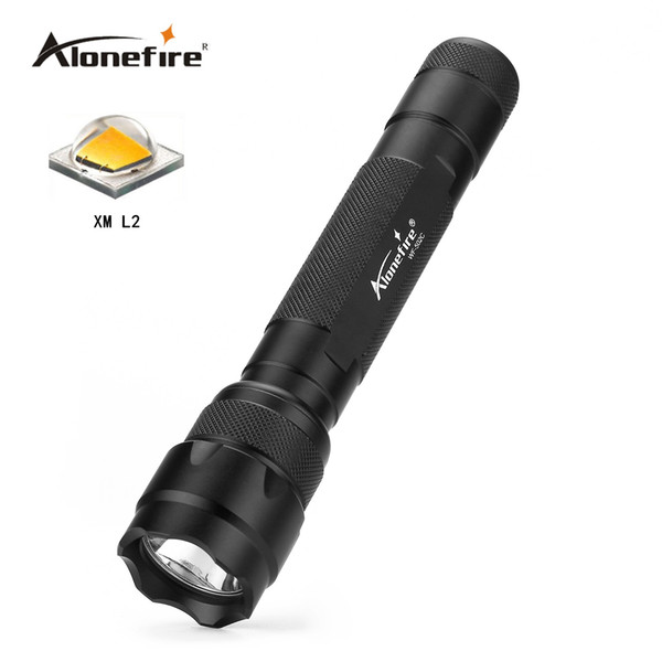 ALONEFIRE 502C Cree Xm-L T6/XM L2 LED 2000LM Tactical Hunting Search and rescue Climbing expedition flashlight 18650 rechargeable battery