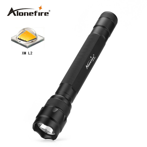 ALONEFIRE 502D LED CREE XML L2 LED torches for camping Tactical Hunting Search and rescue Climbing expedition flashlightfor 2X18650 battery