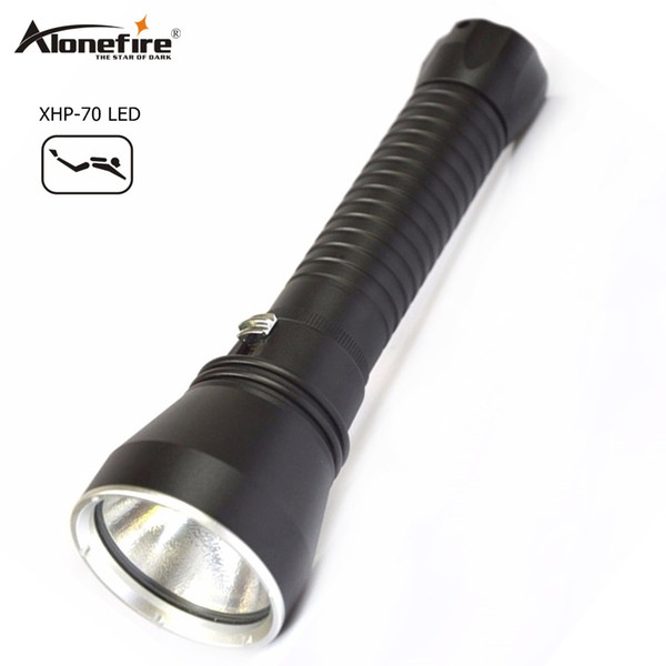 AloneFire DV15 most Powerful diving flashlightUnderwater 100M Waterproof Tactical Hunting Search and rescue Climbing expedition flashlight