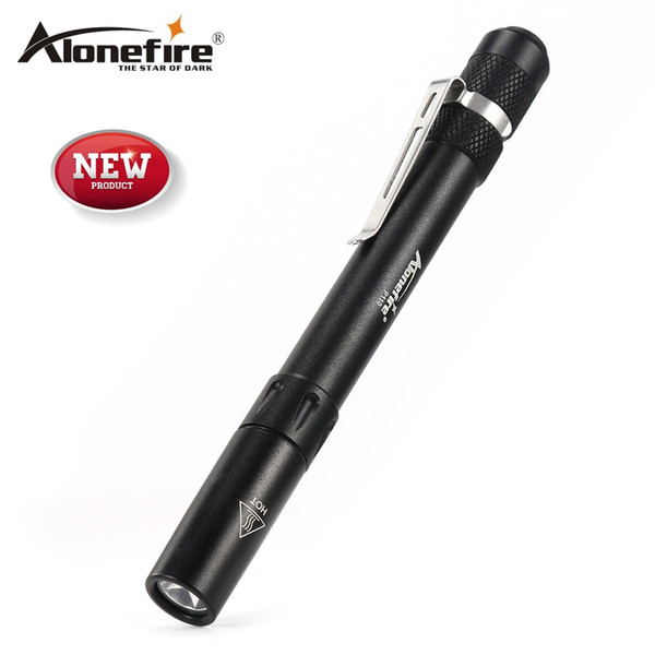 AloneFire P110 Mini Waterproof Flashlight Medical Surgical Emergency Reusable Pocket Pen Light Torch for Working Camping