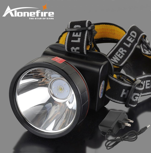 AloneFire HP96 Outdoor head lamp Hiking Hunting search and rescue Diving headlight Waterproof head lamp 18650 rechargeable battery